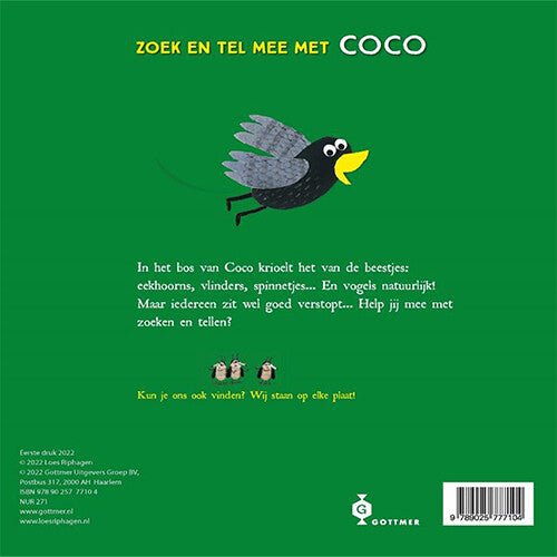 uitgeverij gottmer het bos van coco - een tel- en zoekboek | 1607710 | 3