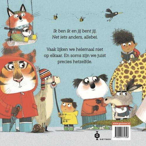 uitgeverij gottmer ik ben ik en jij bent jij | 1607134 | 1