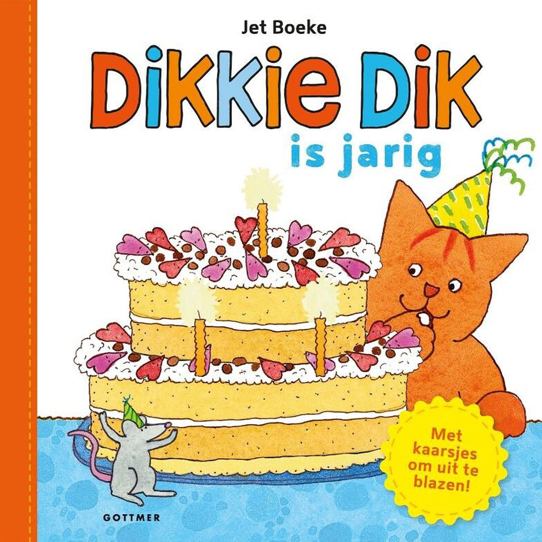 uitgeverij gottmer kartonboek dikkie dik is jarig | 1607786 | 0