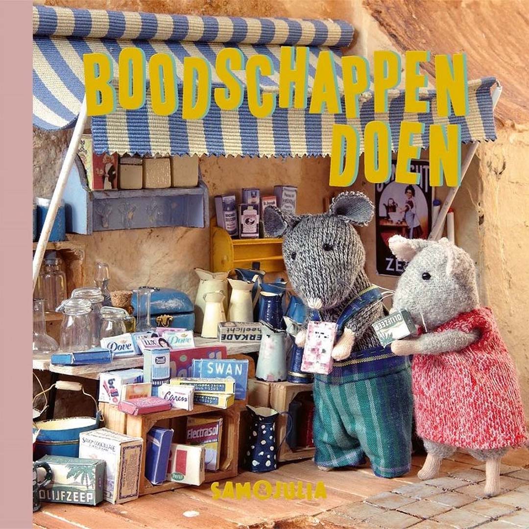 uitgeverij gottmer kartonboek het muizenhuis - boodschappen doen | 1607987 | 0