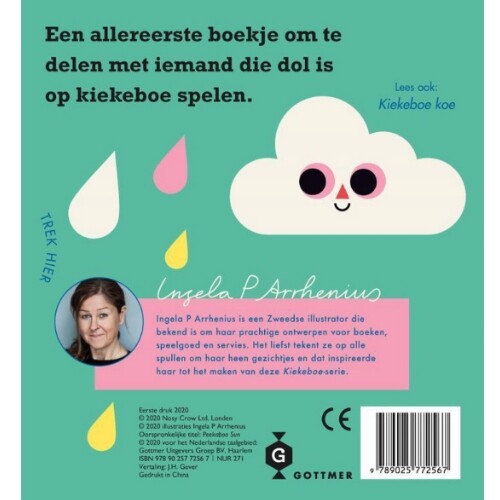 uitgeverij gottmer kartonboek kiekeboe zon | 1607256 | 1