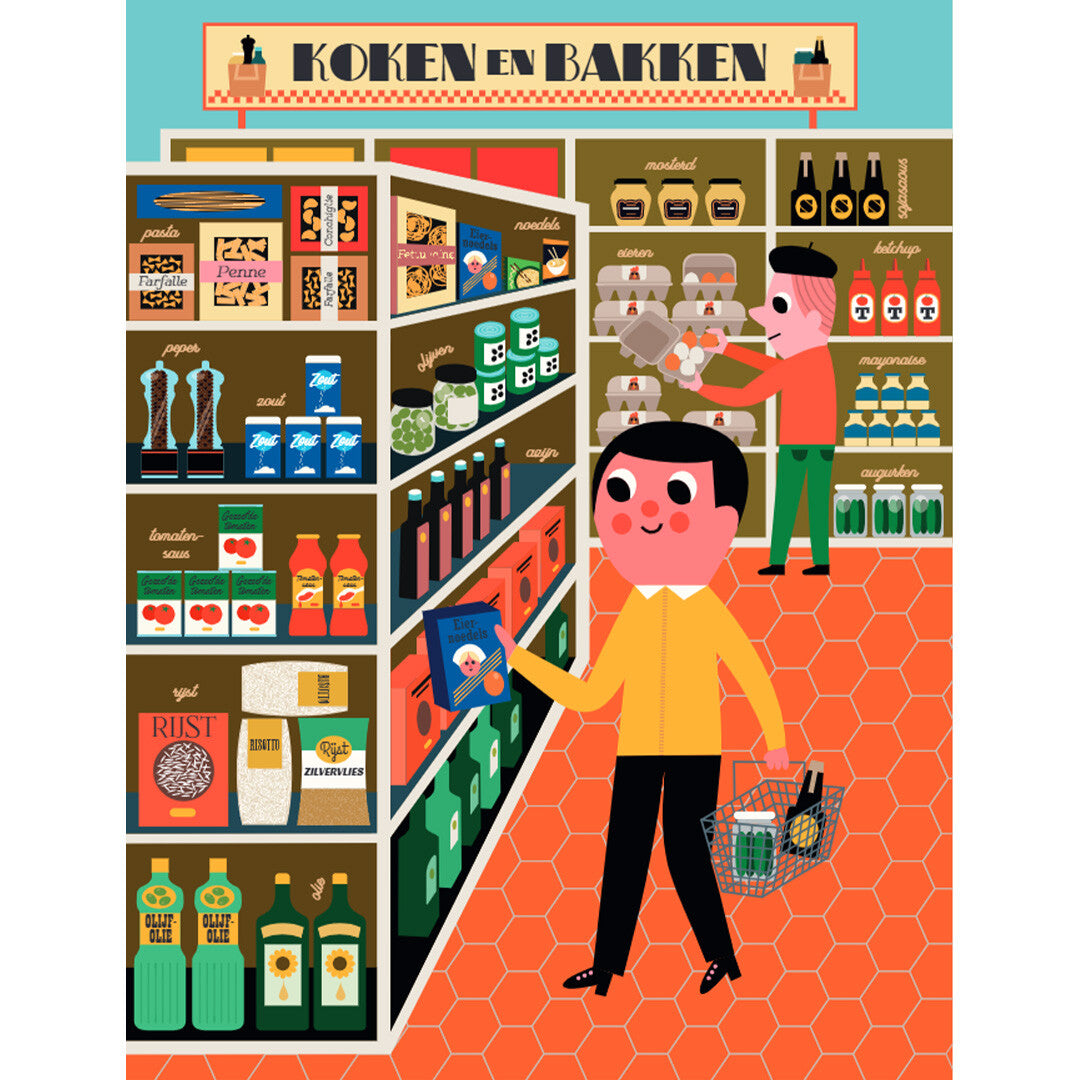 uitgeverij gottmer kartonboek naar de supermarkt | 1607813 | 3