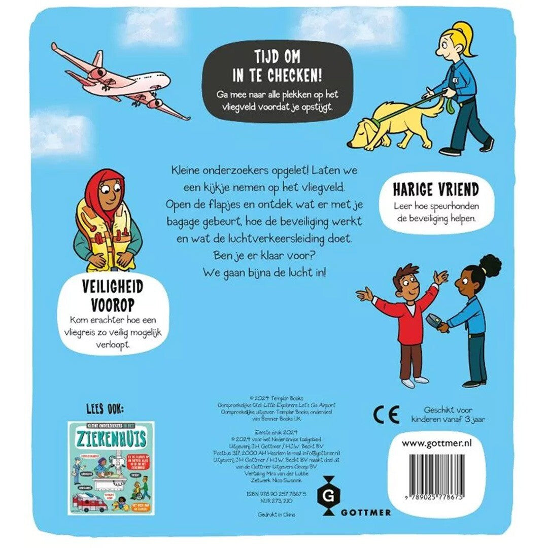 uitgeverij gottmer kartonboek op het vliegveld | 1607867 | 5