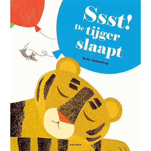 uitgeverij gottmer kartonboek ssst! de tijger slaapt | 1607322 | 0