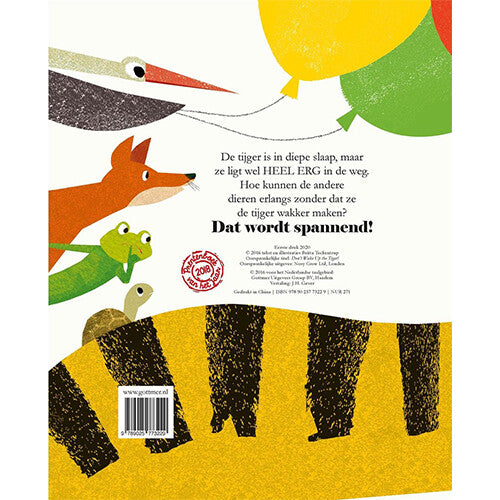 uitgeverij gottmer kartonboek ssst! de tijger slaapt | 1607322 | 1