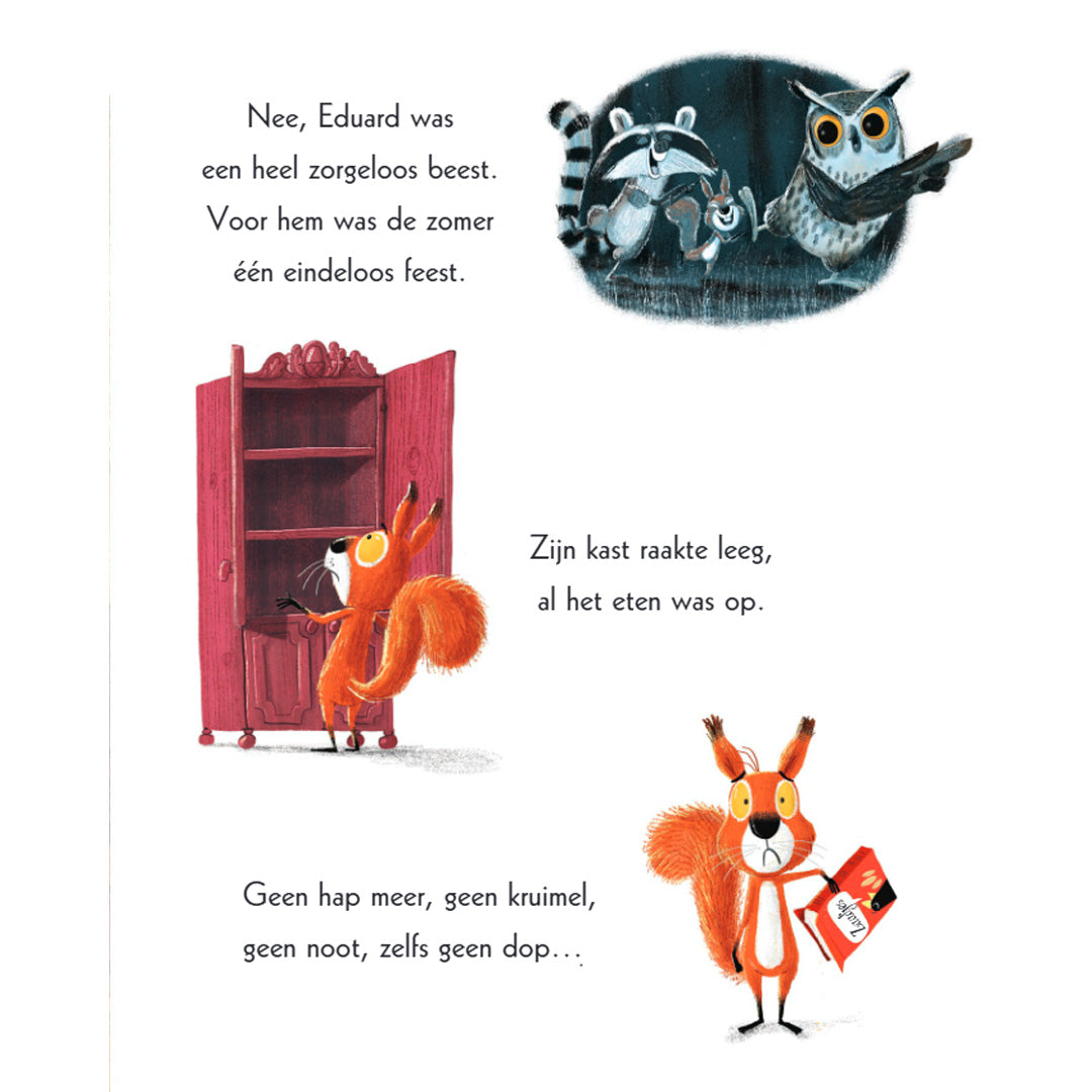 uitgeverij gottmer kartonboek twee vechtende eekhoorntjes | 5