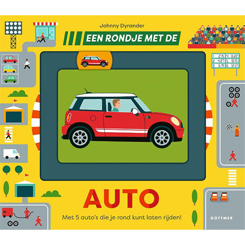 uitgeverij gottmer schuifboekje een rondje met de auto | 1607593 | 0