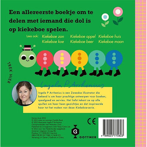 uitgeverij gottmer schuifboekje kiekeboe kuiken | 1607580 | 1