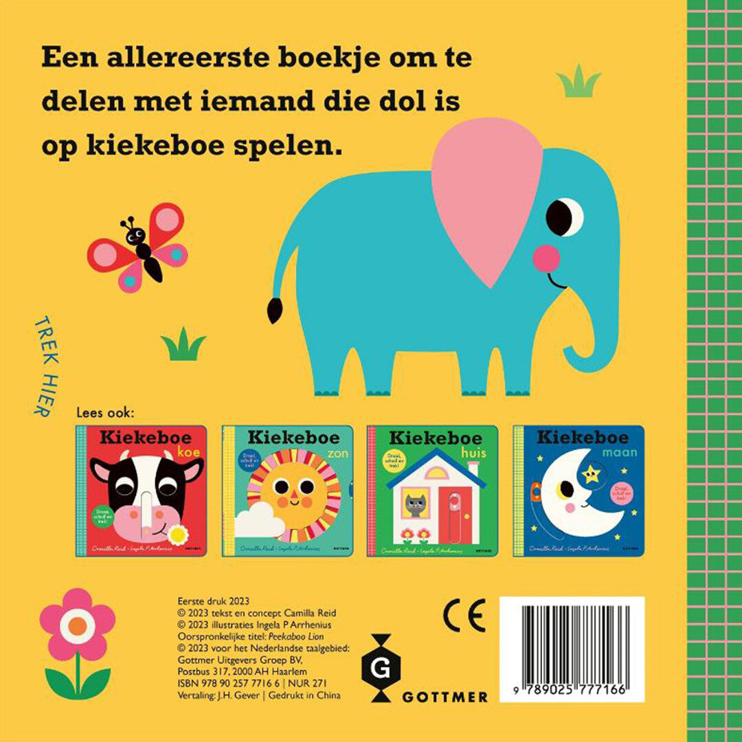 uitgeverij gottmer schuifboekje kiekeboe leeuw | 1607716 | 3
