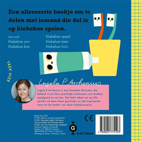 uitgeverij gottmer schuifboekje kiekeboe maan | 1607519 | 1