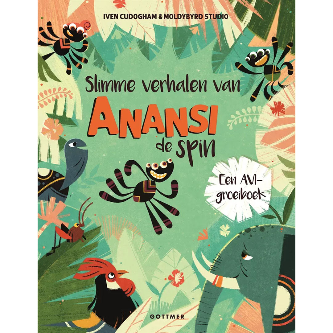 uitgeverij gottmer slimme verhalen van anansi de spin | 1608028 | 0