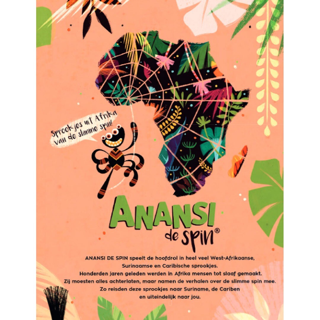 uitgeverij gottmer slimme verhalen van anansi de spin | 1608028 | 2
