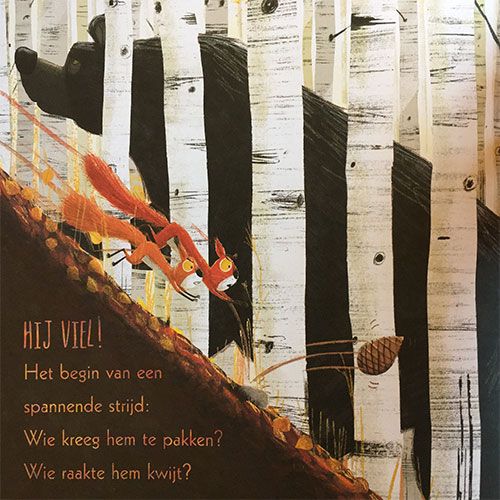 uitgeverij gottmer twee vechtende eekhoorntjes | 1606734 | 2