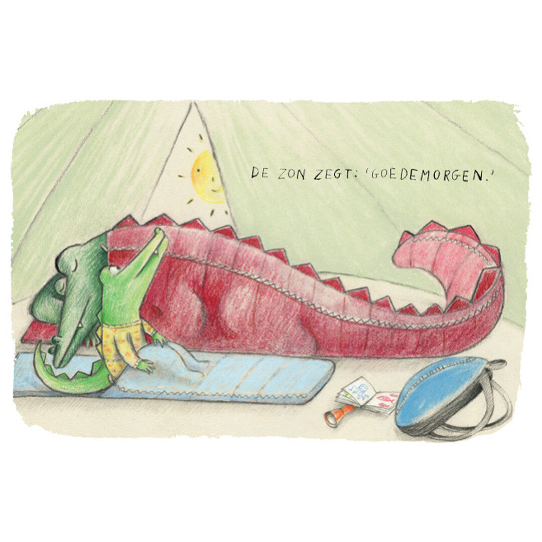 uitgeverij gottmer wat zegt de kleine krokodil op vakantie? | 1607896 | 1