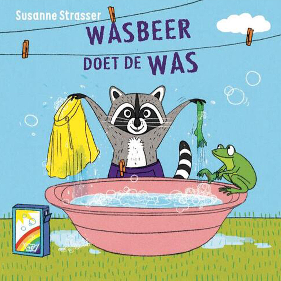 uitgeverij hoogland & van klaveren wasbeer doet de was | 1477415 | 0