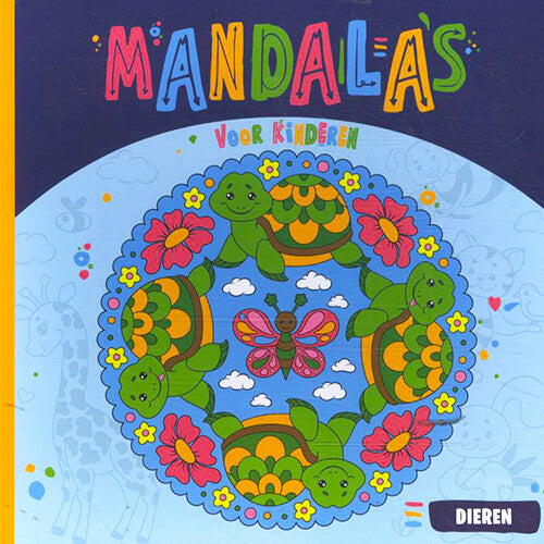 uitgeverij interstat kleurboek mandala's voor kinderen - dieren | 1312287 | 0