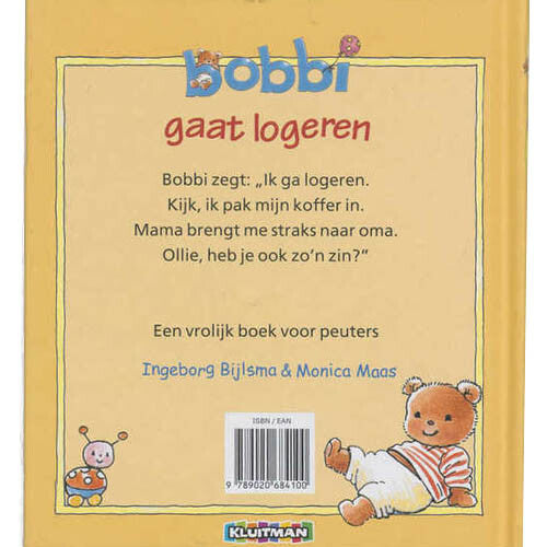 uitgeverij kluitman bobbi gaat logeren  | 1418410 | 1