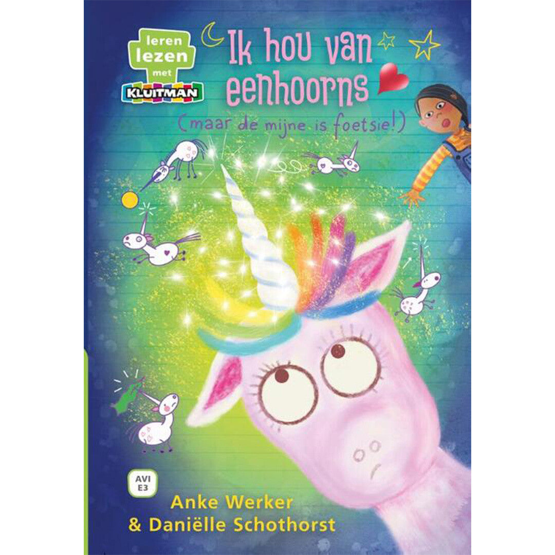 uitgeverij kluitman ik hou van eenhoorns (maar de mijne is foetsie) - avi e3 | 1417774 | 0