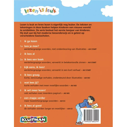 uitgeverij kluitman ik lees een boek - avi start 3 | 1418029 | 1