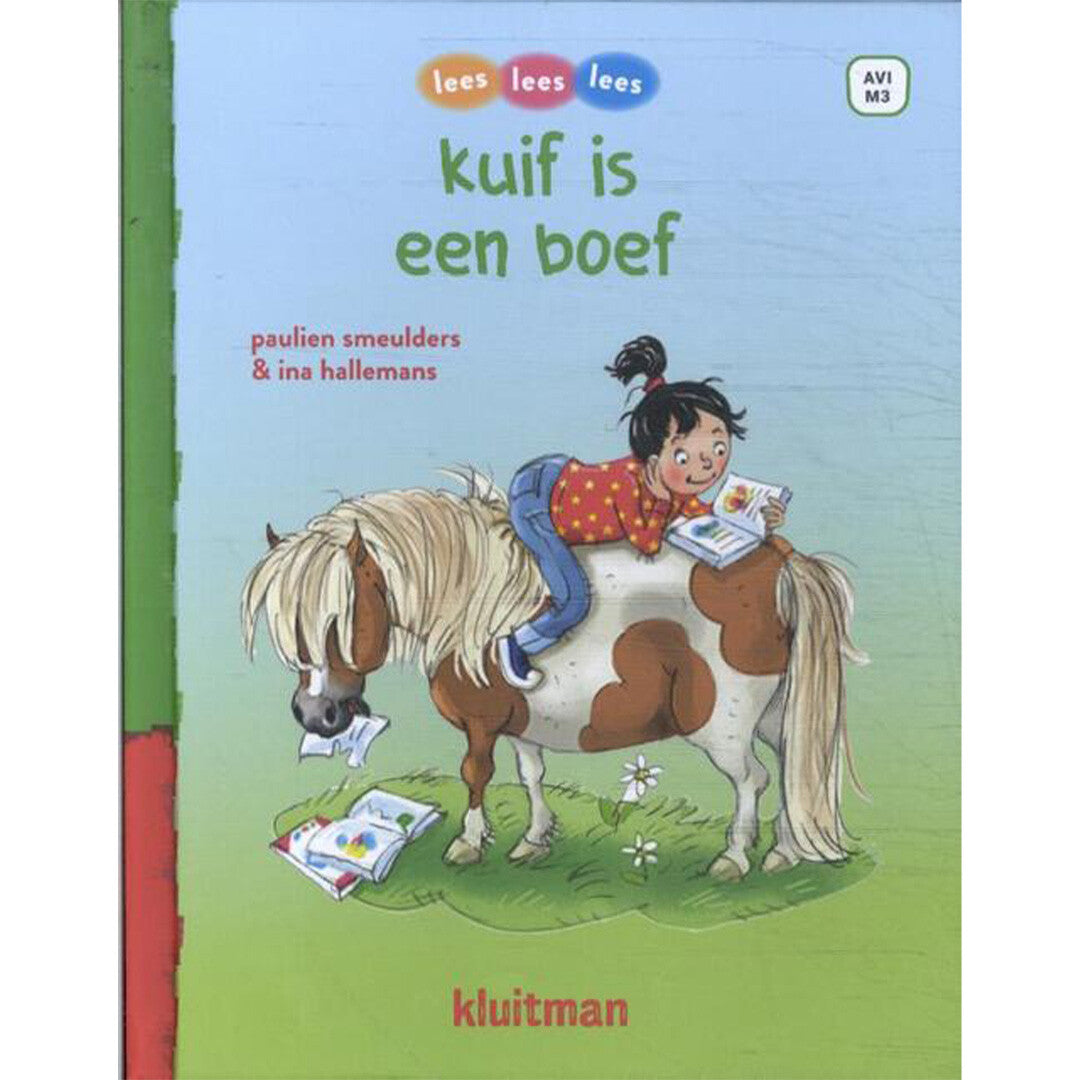 uitgeverij kluitman kuif is een boef - avi m3 | 1411938 | 0