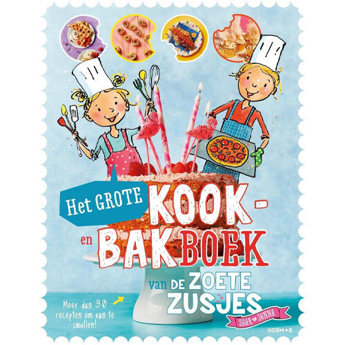 uitgeverij kosmos het grote kook- en bakboek van de zoete zusjes | 15322913 | 0