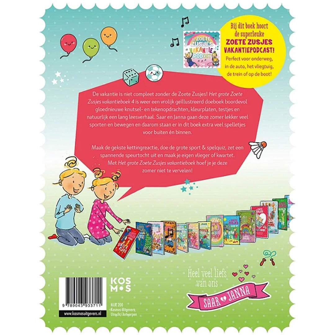 uitgeverij kosmos het grote zusjes vakantieboek 4 | 1533371 | 5