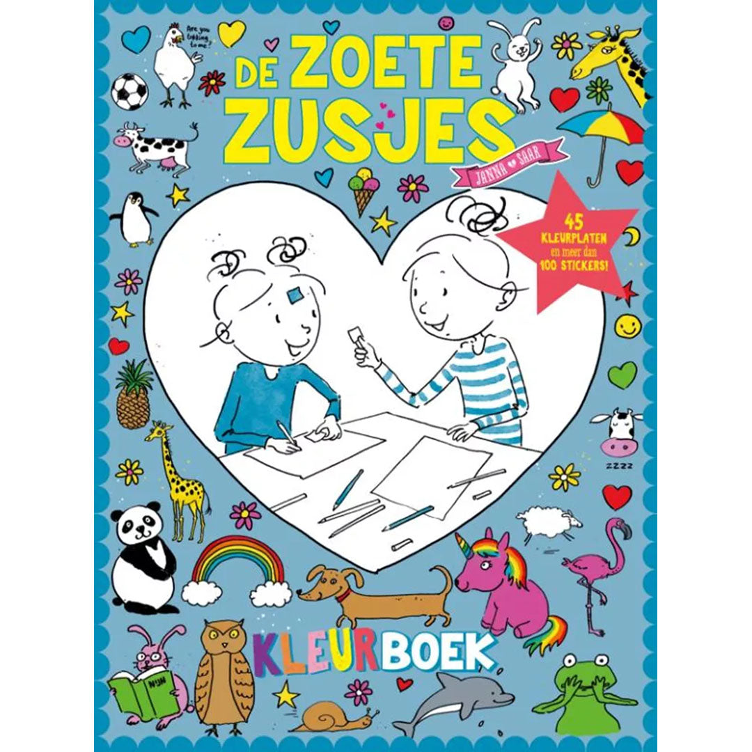 uitgeverij kosmos kleurboek de zoete zusjes | 1533567 | 0