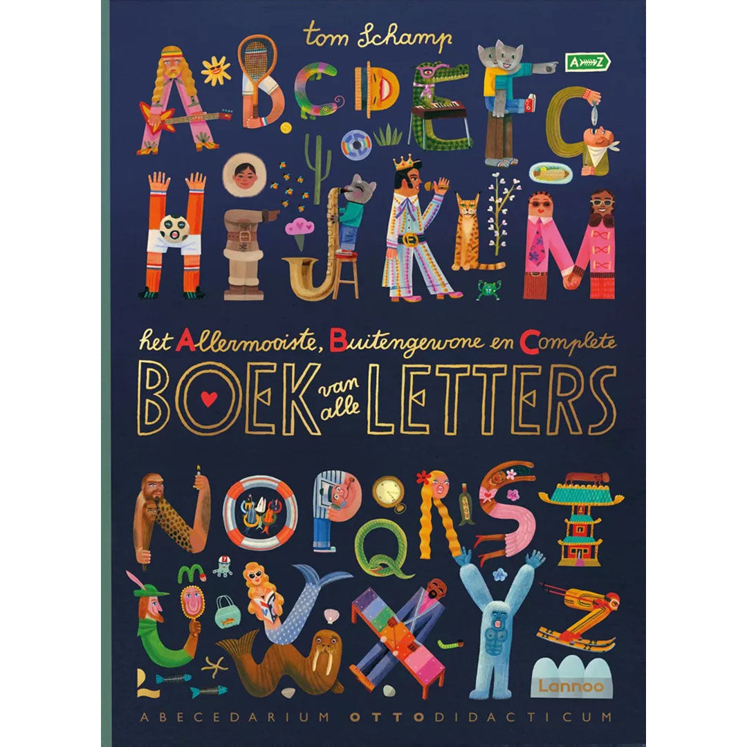 uitgeverij lannoo het allermooiste, buitengewone en complete boek van alle letters | 1550497 | 0