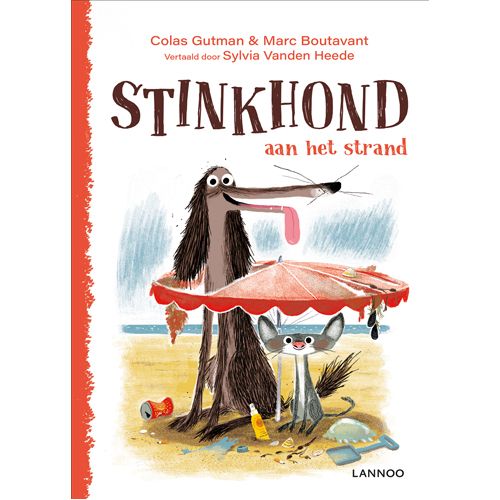 uitgeverij lannoo stinkhond aan het strand | 1556813 | 0