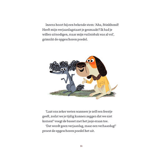 uitgeverij lannoo stinkhond is jarig | 1556814 | 4