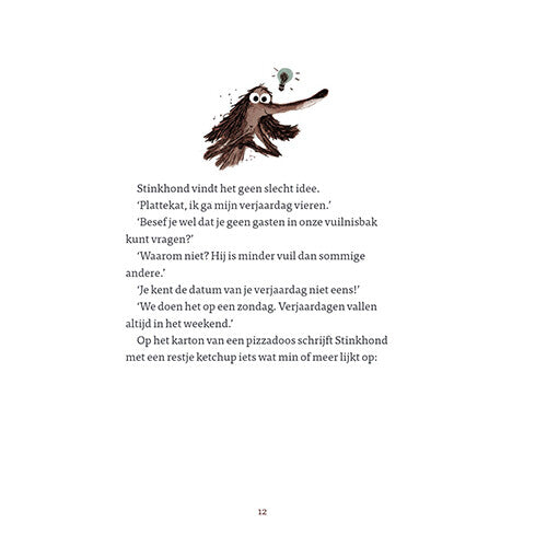uitgeverij lannoo stinkhond is jarig | 1556814 | 5