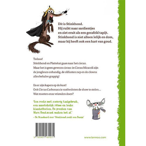 uitgeverij lannoo stinkhond naar het circus | 1558157 | 11