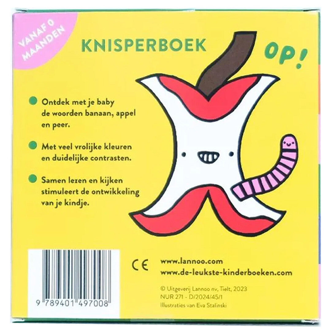 uitgeverij lannoo stoffen babyboekje ik neem een hap! | 1559700 | 1