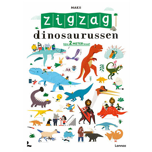 uitgeverij lannoo zigzag dinosaurussen | 1558436 | 0