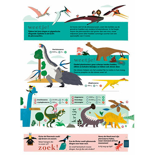 uitgeverij lannoo zigzag dinosaurussen | 1558436 | 2