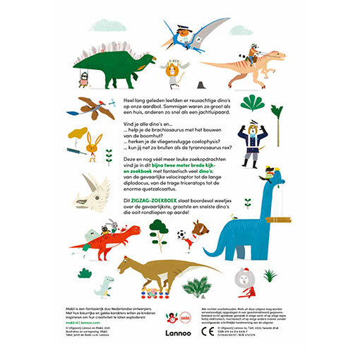 uitgeverij lannoo zigzag dinosaurussen | 1558436 | 5