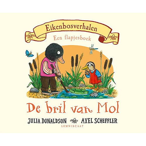 uitgeverij lemniscaat flapjesboek de bril van mol | 1631384 | 0