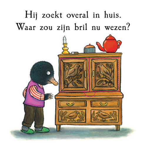 uitgeverij lemniscaat flapjesboek de bril van mol | 1631384 | 2