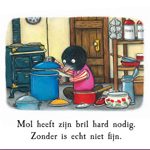 uitgeverij lemniscaat flapjesboek de bril van mol | 1631384 | 3