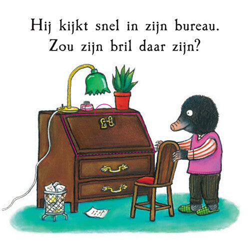uitgeverij lemniscaat flapjesboek de bril van mol | 1631384 | 4