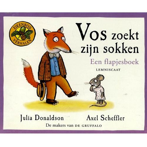 uitgeverij lemniscaat flapjesboek vos zoekt zijn sokken  | 1630710  | 0