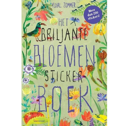 uitgeverij lemniscaat het briljante bloemen stickerboek | 1631249 | 0