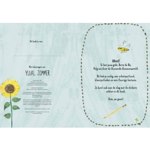 uitgeverij lemniscaat het briljante bloemen stickerboek | 1631249 | 1