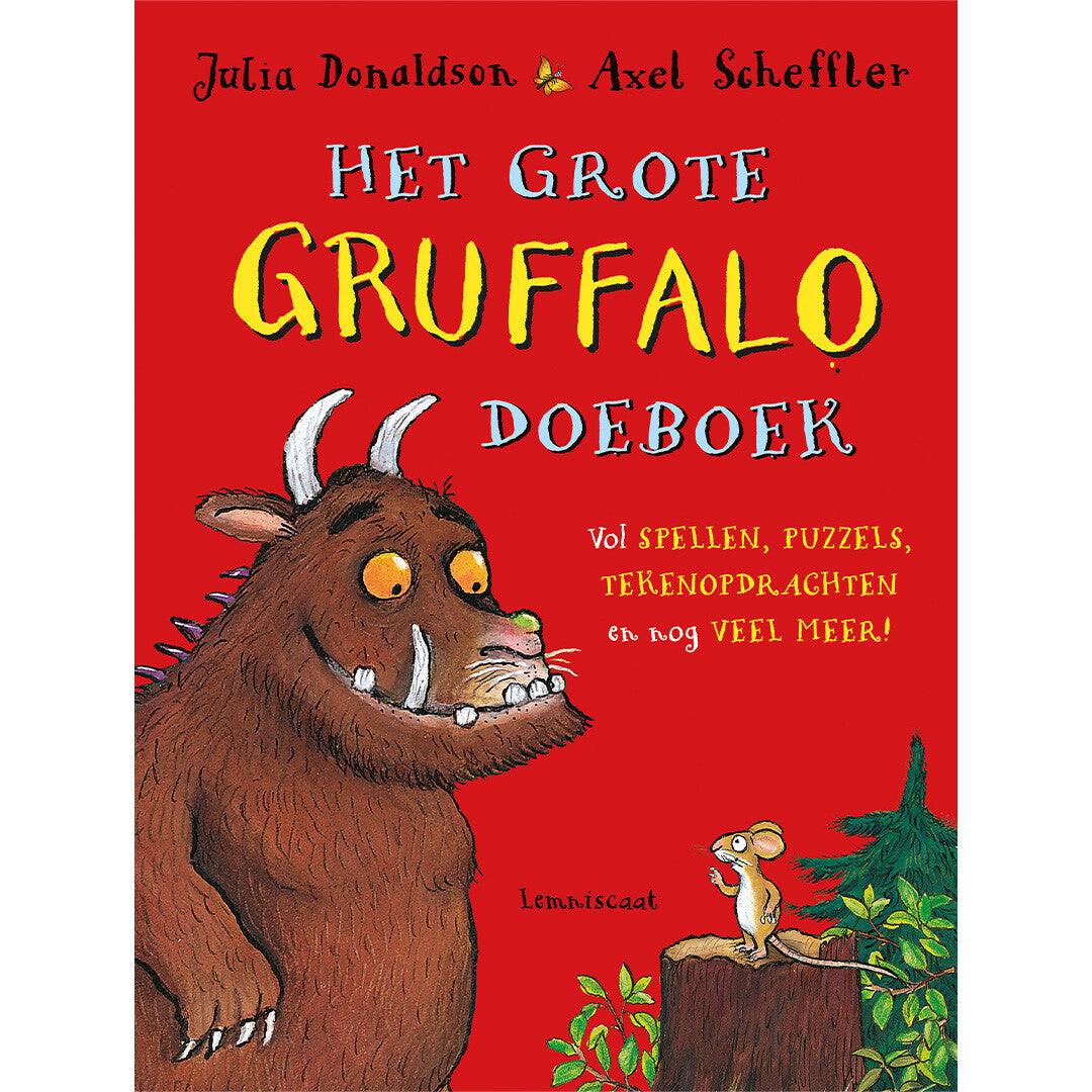 uitgeverij lemniscaat het grote gruffalo doeboek | 1630825 | 0