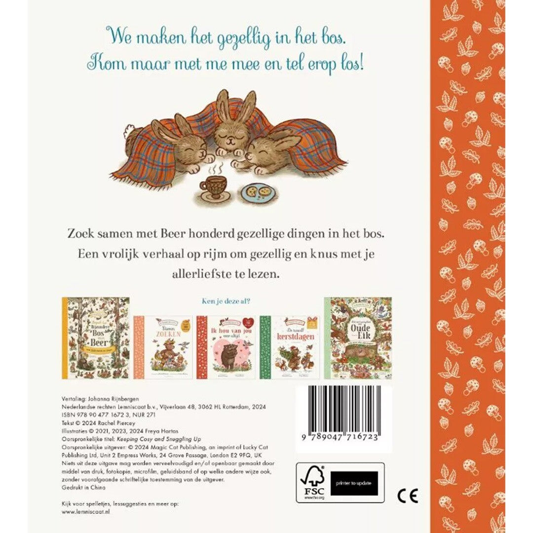 uitgeverij lemniscaat kartonboek gezellig en knus | 1631672 | 5
