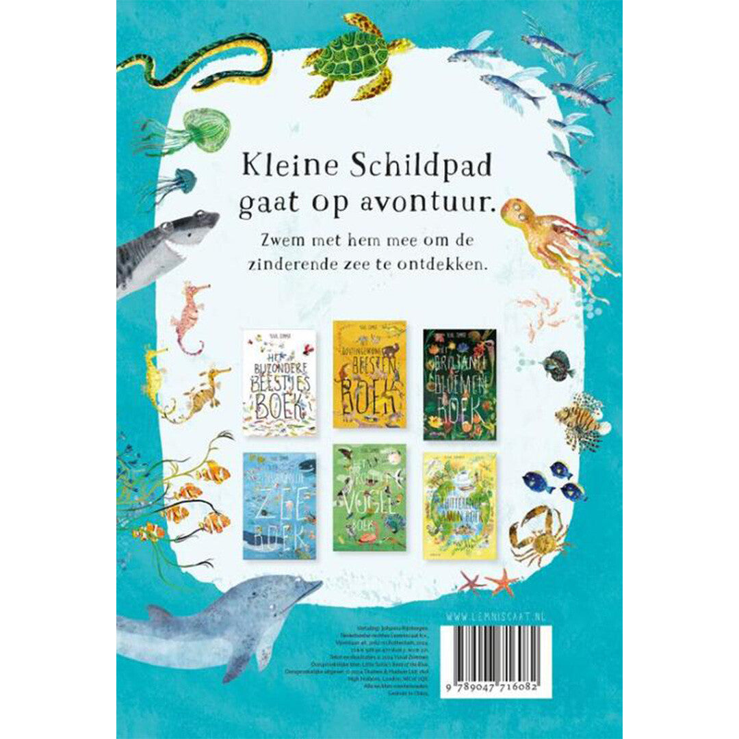 uitgeverij lemniscaat kartonboek het zeeboek van kleine schildpad | 1631608 | 3