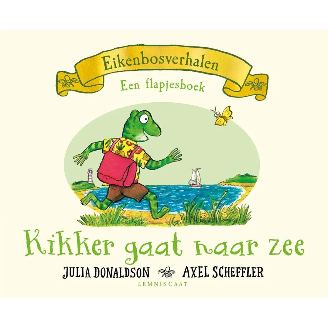 uitgeverij lemniscaat kartonboek kikker gaat naar zee | 1631640 | 0