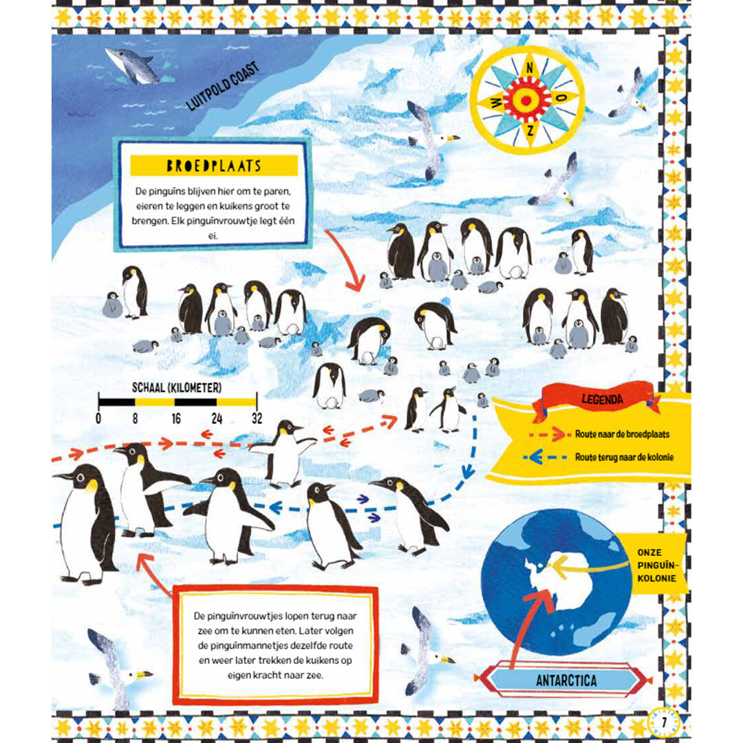 uitgeverij lemniscaat landkaarten voor pinguïns | 1631568 | 2