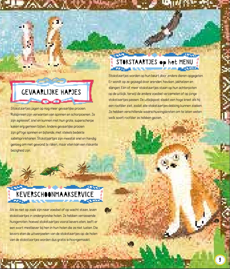 uitgeverij lemniscaat menu’s voor stokstaartjes en andere hongerige dieren | 1631569 | 7