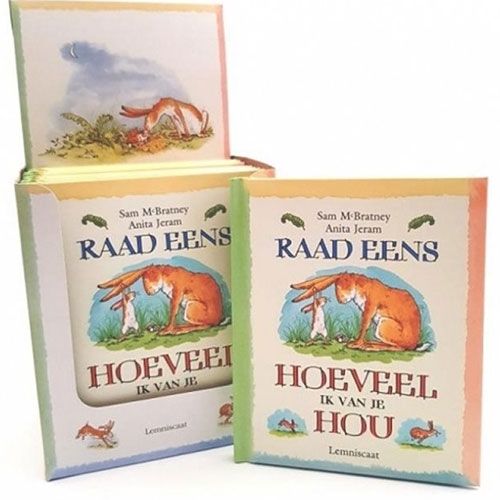 uitgeverij lemniscaat miniboekje raad eens hoeveel ik van je hou | 1637413 assorti | 1